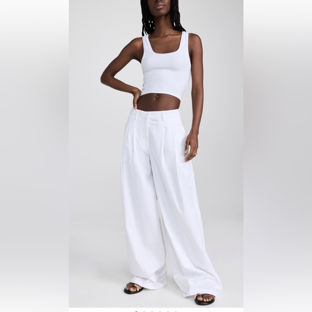 Nili Lotan Dillon Pants S 4 - NWOT (white)